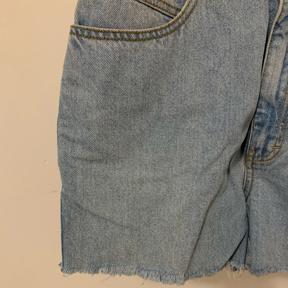 High Waisted Jean Shorts - Picture 2 of 5